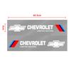 Car Body Decoration Stickers Door Personalized Sporty 3D Stickers for Chevrolet Colorado Cruze Spark Captiva Malibu Trax Aveo Camaro