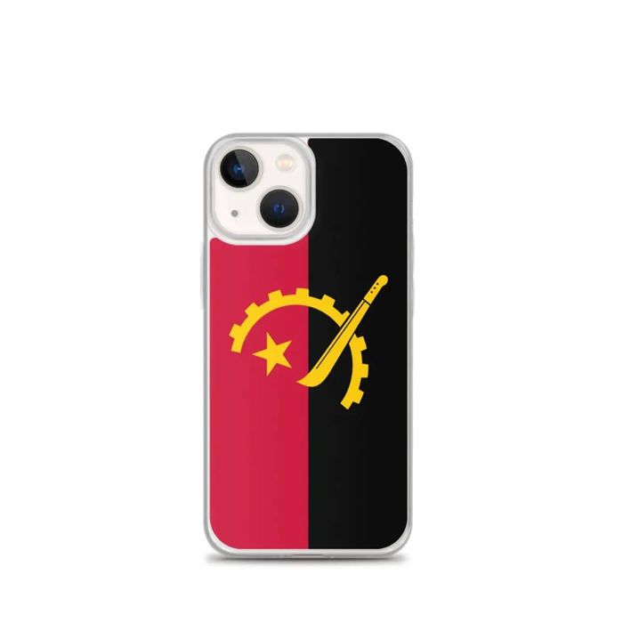 Coque Télephone Drapeau Angola - iPhone 13 mini