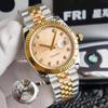 Orologio Automatico da Uomo Meccanico Sportivo Acciaio Inossidabile 904L Cinturino Lancette e Quadrante Luminescenti Dettagli Dorati 41mm