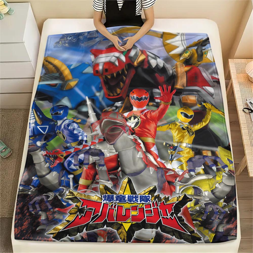Super Sentai Hero Squad Blanket, Warm Throw for Home Decor, Great Gift for Sentai Enthusiasts.chl