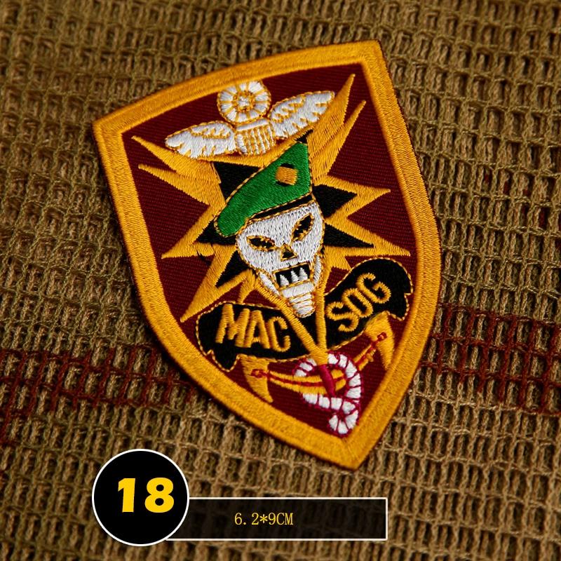 Military Fan Embroidered Armband Flight Jacket Armband Tactical Velcro Cloth Label Shoulder Badge Morale Badge Backpack Sticker