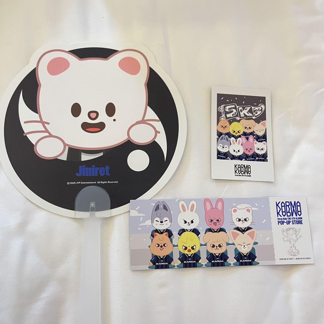 

[USED] Hyunjin Stray Kids KARMA Pop-Up Fan Admission Bonus Set