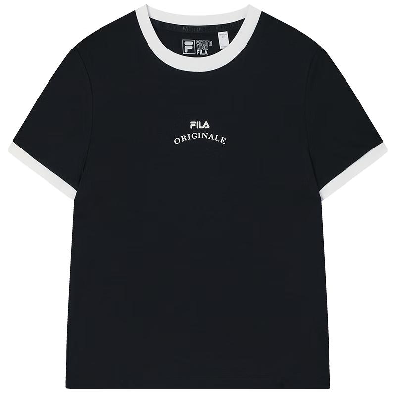 

FILA Women s 2025 Summer Sunscreen Cooling Knit T-Shirt S