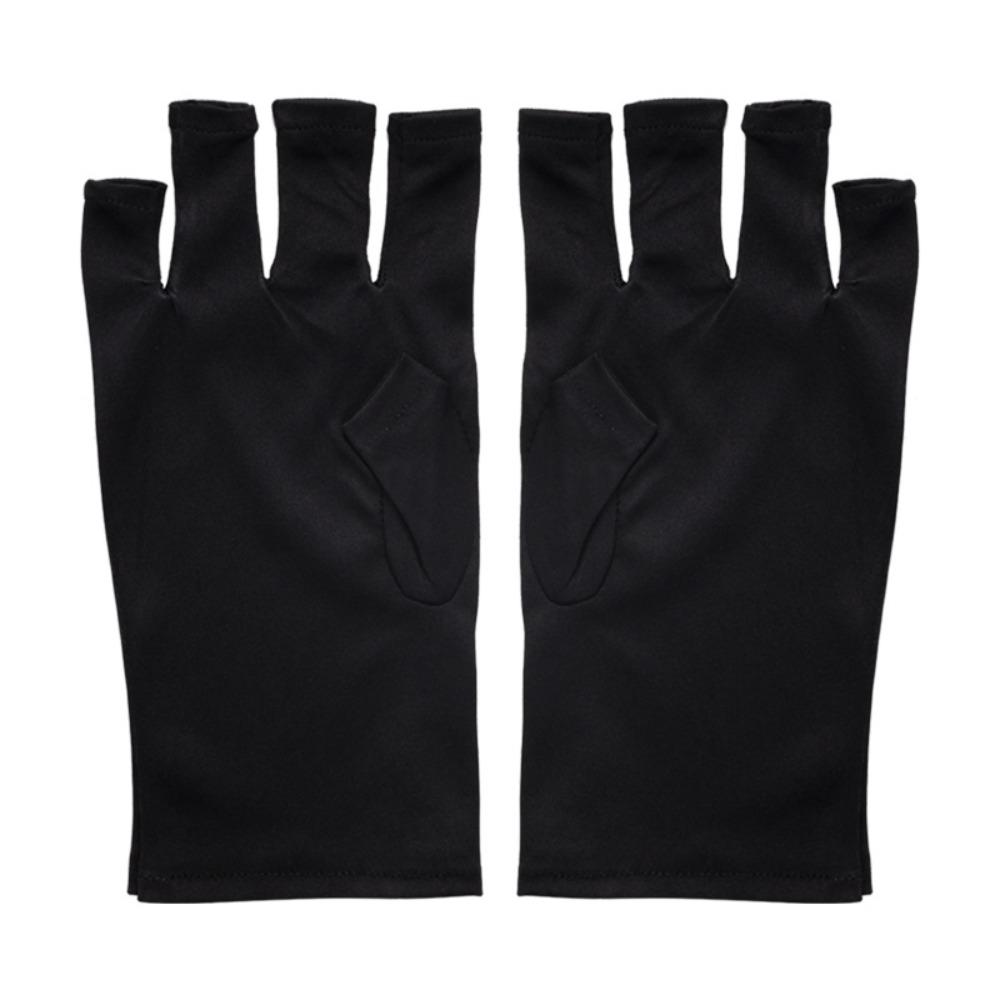 Protect Finger Skin Nail Painting Gloves Anti -UV UV-protective Gloves Nail Art Mittens  Nail Tools