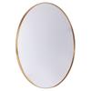 Gold Round Wall Mirror 50 Cm