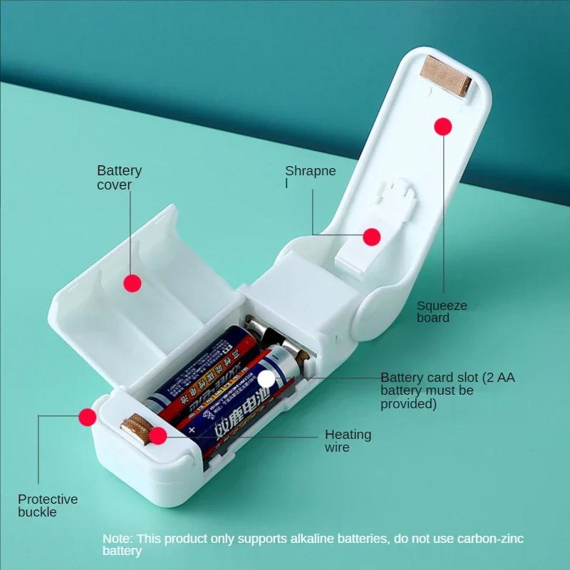 Portable Thermal Plastic Food Bag Closure Package Sealer Kitchen Accessories Mini Heat Bag Sealing Machine