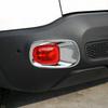 2x Chrome Rear Tail Fog Light Lamp Cover Trim Frame For Jeep Renegade 2016-202