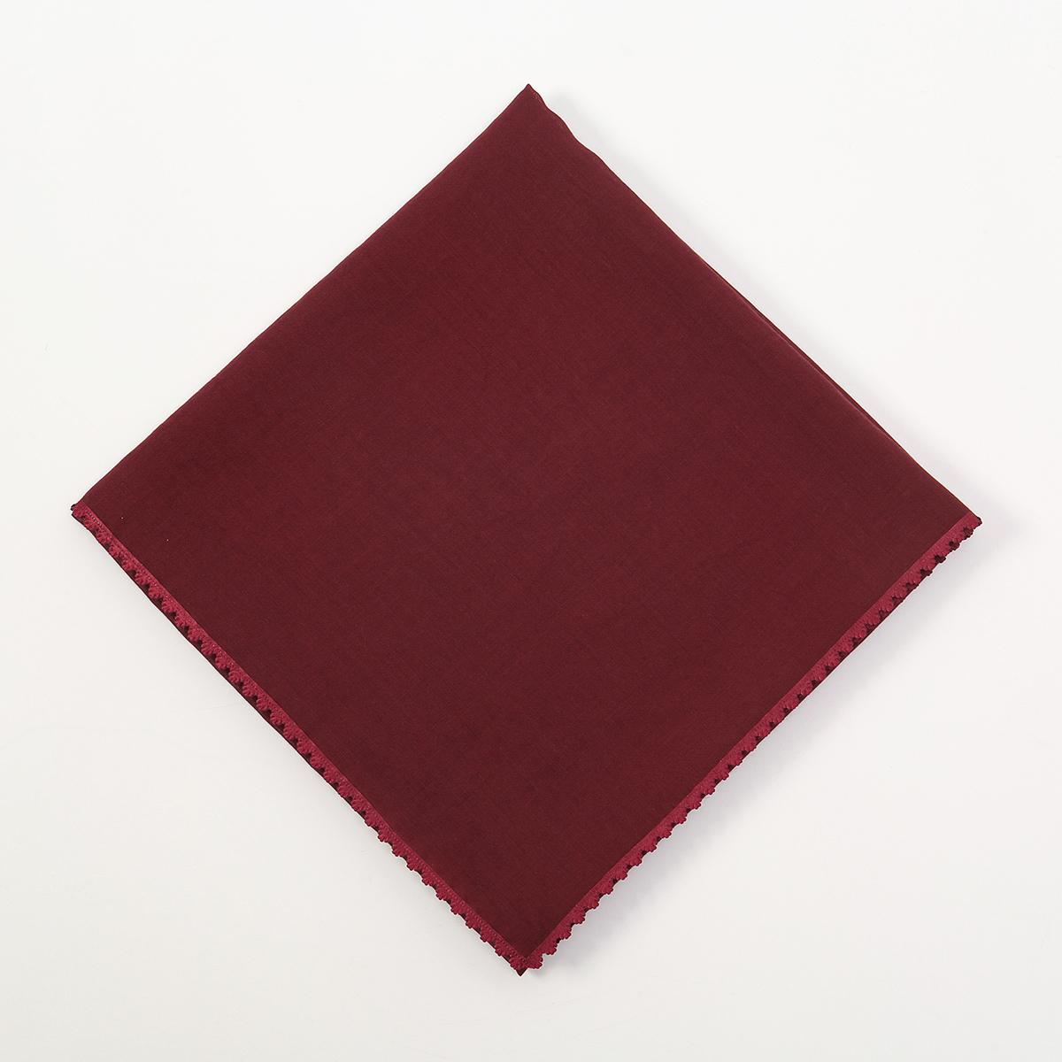 

Elegant Lace Square Scarf Shawls Woman Muslim Hijabs Lady Fashion Wraps Summer Breathable Headscarf Felame Scarves 115*115cm