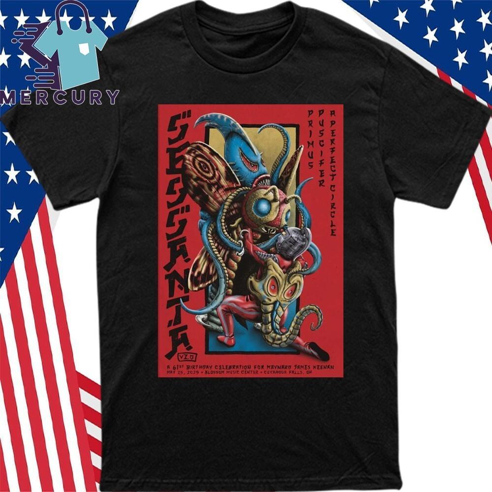 Sessanta At Blossom Music Center On May 25 2025 Poster Shirt Unisex T-Shirt
