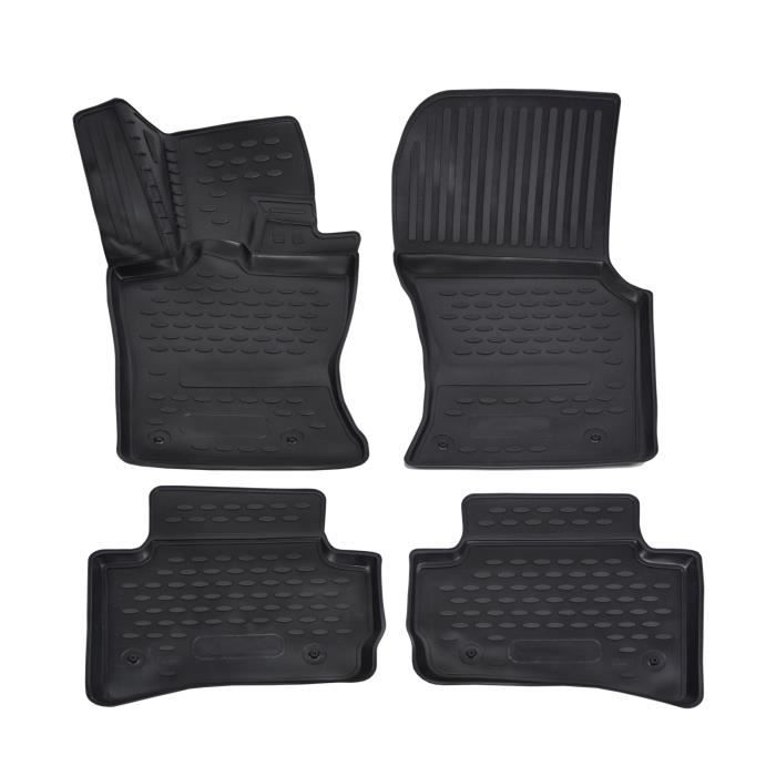 Tapis de sol - Exclusive - Jaguar F-Pace - Caoutchouc - 4 pièces - Toutes saisons