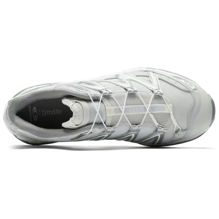 SALOMON Xt-Quest Comfortable Versatile Durable Low-Top Casual Trail Running Shoes Unisex Sneaker Dawn-Blue Silver Vanilla 477757
