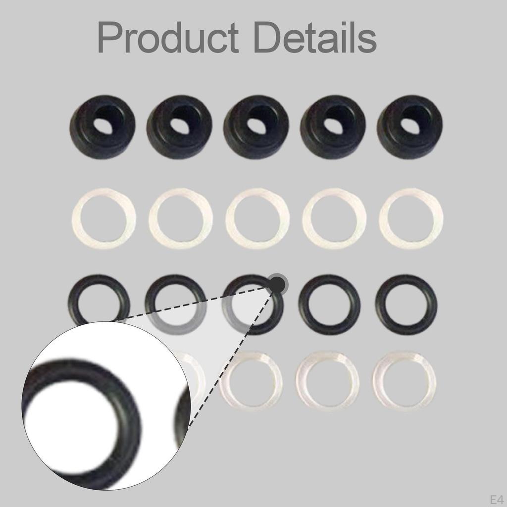 Horizontal Hydraulic Jack O Seal Replacement Easy to Install Multipurpose Complete Repair Set