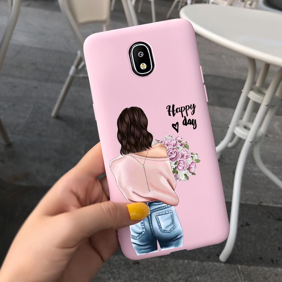 For Samsung Galaxy J5 2017 J530 SM-J530F Case Cute Cartoon Cats Unicorn Butterfly Bee Soft Cover for Samsung J5 2017 J530F Funda