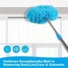 Microfiber Ceiling Fan Duster Extends Up To Long Handled Dust Locking Reusable And Cleaner Brush For Effortless Cleaning