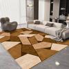 Modern Geometric Carpet for Living Room Modern Luxury Decoration Home Rugs for Bedroom Big Size Non-slip Easy Cleaning Floor Mat