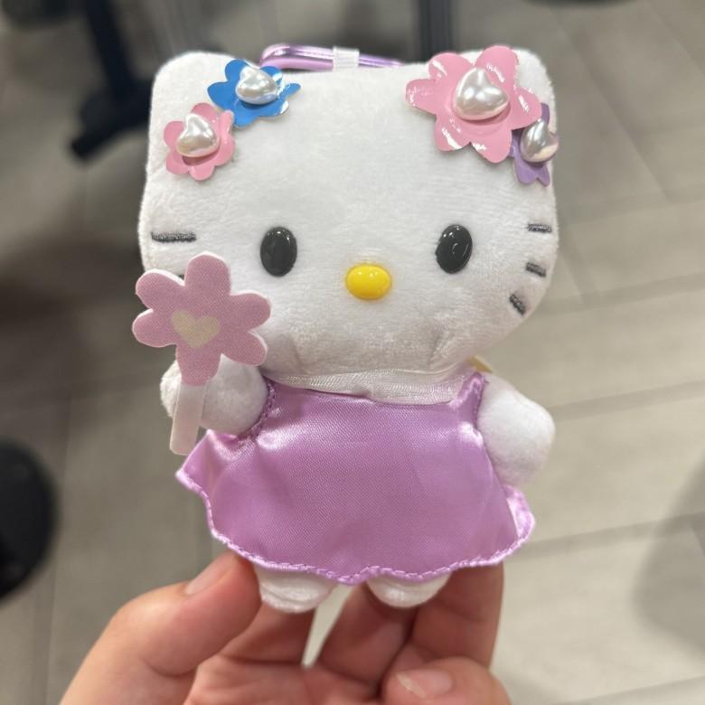 Unicorn Plush Keychain With Heart Extender For Cute Bag Decor
