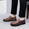 Summer New Men Shoes Genuine Leather Light Colour Loafers Men Breathable All-match Flats Man Casual Slip On Driving Shoes Men