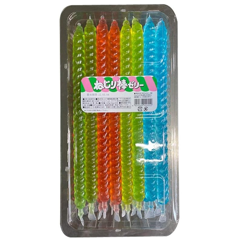 

minamoto confectionery twisted stick jelly 55g