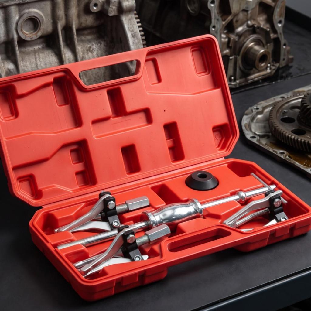 Three-Jaw Slide Hammer Puller Heavy-Duty Tool Multi-Purpose for Mechanics