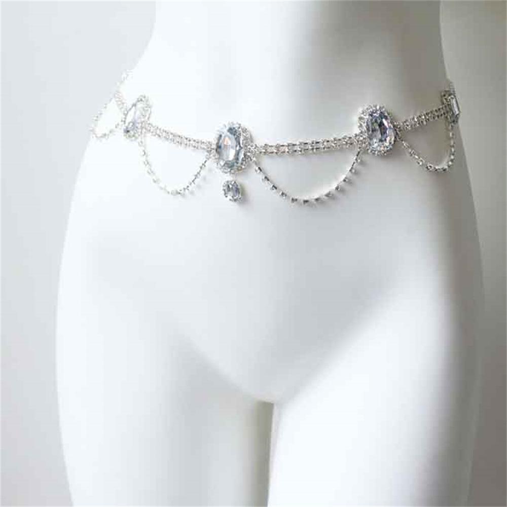 European And American Fashion Body Chain Waist Chain, Exaggerated Women'S Super Flash Sexy Wear Jewelry Accessories