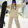 Waterproof Ski Suit Set: Men's & Women's Couple Style, Windproof, Warm, Plus Size.