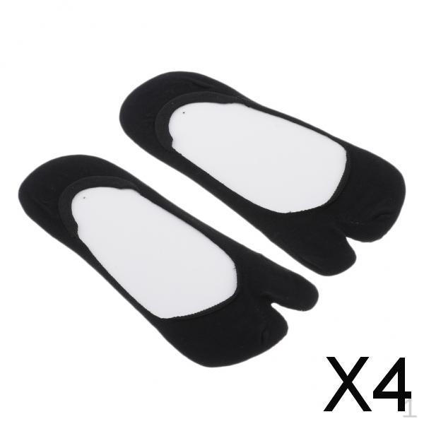 

Женские носки таби с низким вырезом для шлепанцев, набор из 4 штук