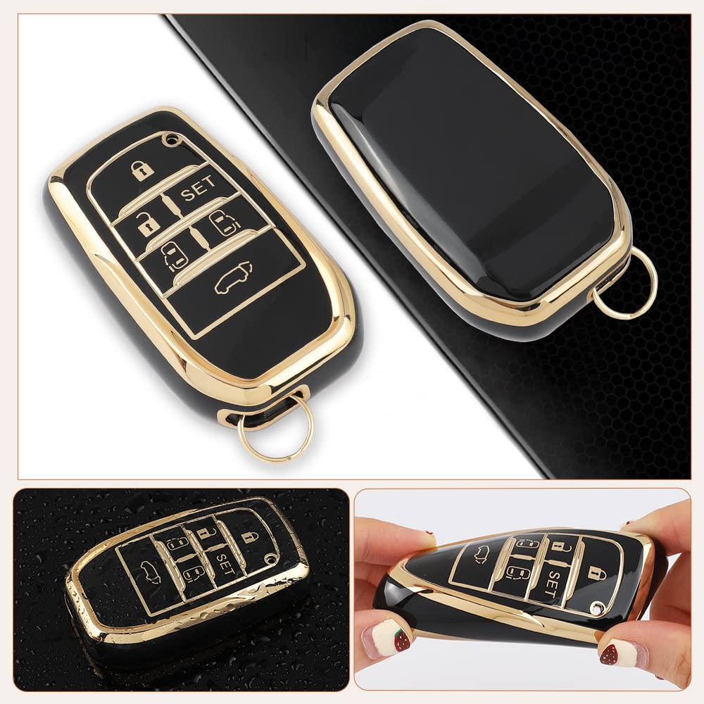 Futwod Key Case, Keychain, Alphard 30 Series, Vellfire 30 Series, Yaris Harrier Sienta, Yaris