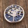 Heiß verkaufende emailierte geometrische Blume magnetische Brosche, modische kreative Blumenbrosche für Damen