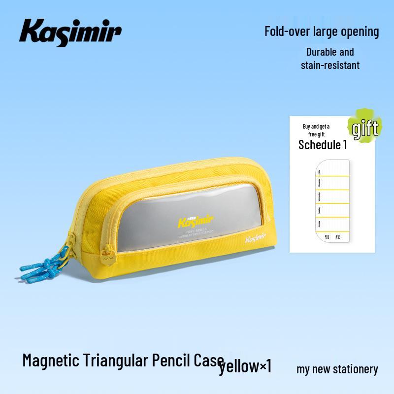 Kashmir Magnetic Pencil Case Stylish Large Capacity for Boys & Girls - New Arrival, Super Popular!