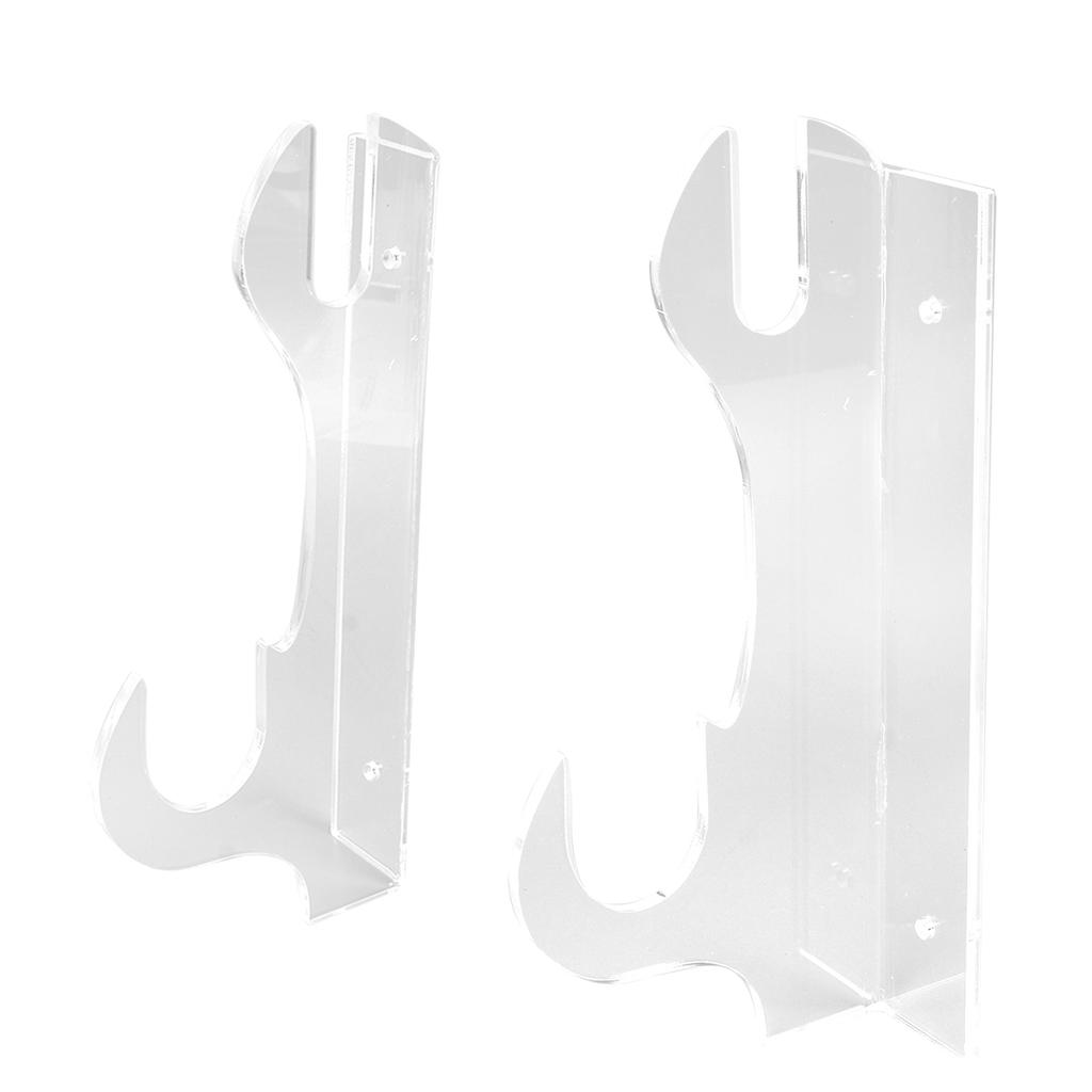 2 Pcs Samurai Knife Holder Wall Mounted Samurai Sword Holder Sword Wall Display Rack