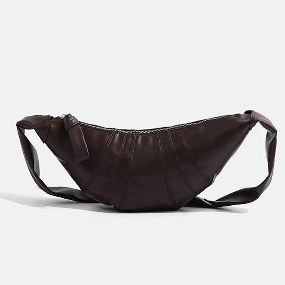Croissant women's niche design croissant bag single shoulder crossbody dumpling bag trend
