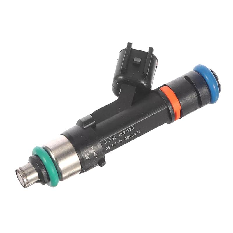 NEW-6PCS Fuel Injectors 0280158020 53032701AA For Jeep Dodge Mitsubishi 3.7L 2004-2010