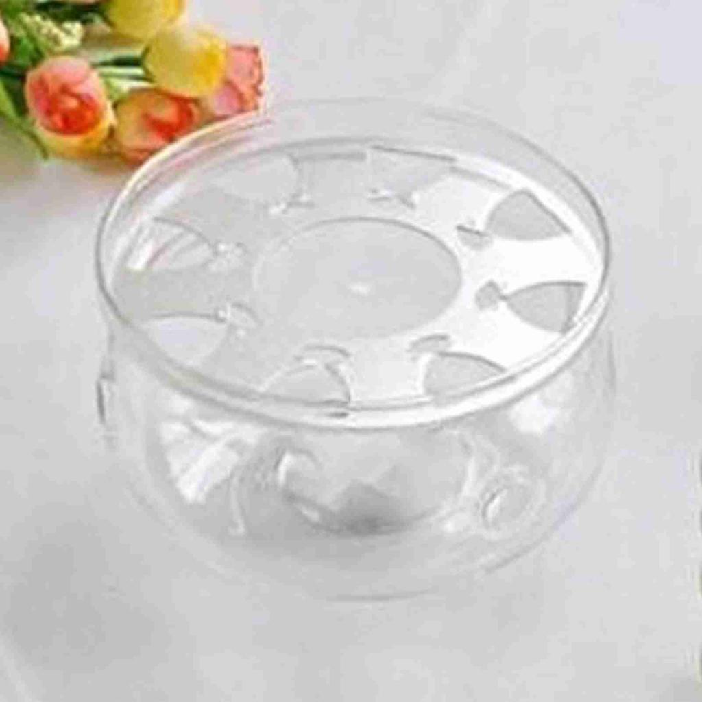 Vysoce tepelně odolný borosilikát Silné sklo Vyhřívací základna Čajová konvice Základna ohřívače čajové svíčky