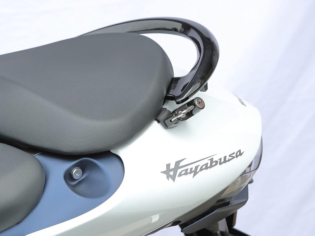 Kijima Hayabusa (8BL-EJ11A/'21-) SUZUKI 303-1609 Motorcycle Helmet Lock Holder Steel Black Finish