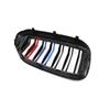 New Look Car Grille Grill Front Kidney Glossy 2 Line Double Slat For BMW 5 Series G30 G38 2016- Dual Line Racing Grilles