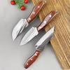 Stainless Steel Boning Knife Butcher Fish Fruit Vegetable Cutter Cleaver Kitchen Knives with Sheath