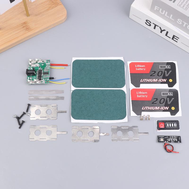 Carcasă Baterie Li-Ion 15X18650 BMS PCB Circuit de Protecție Carcasă Cutie Pentru Baterie Litiu 21V Carcase Priză Intrare DC