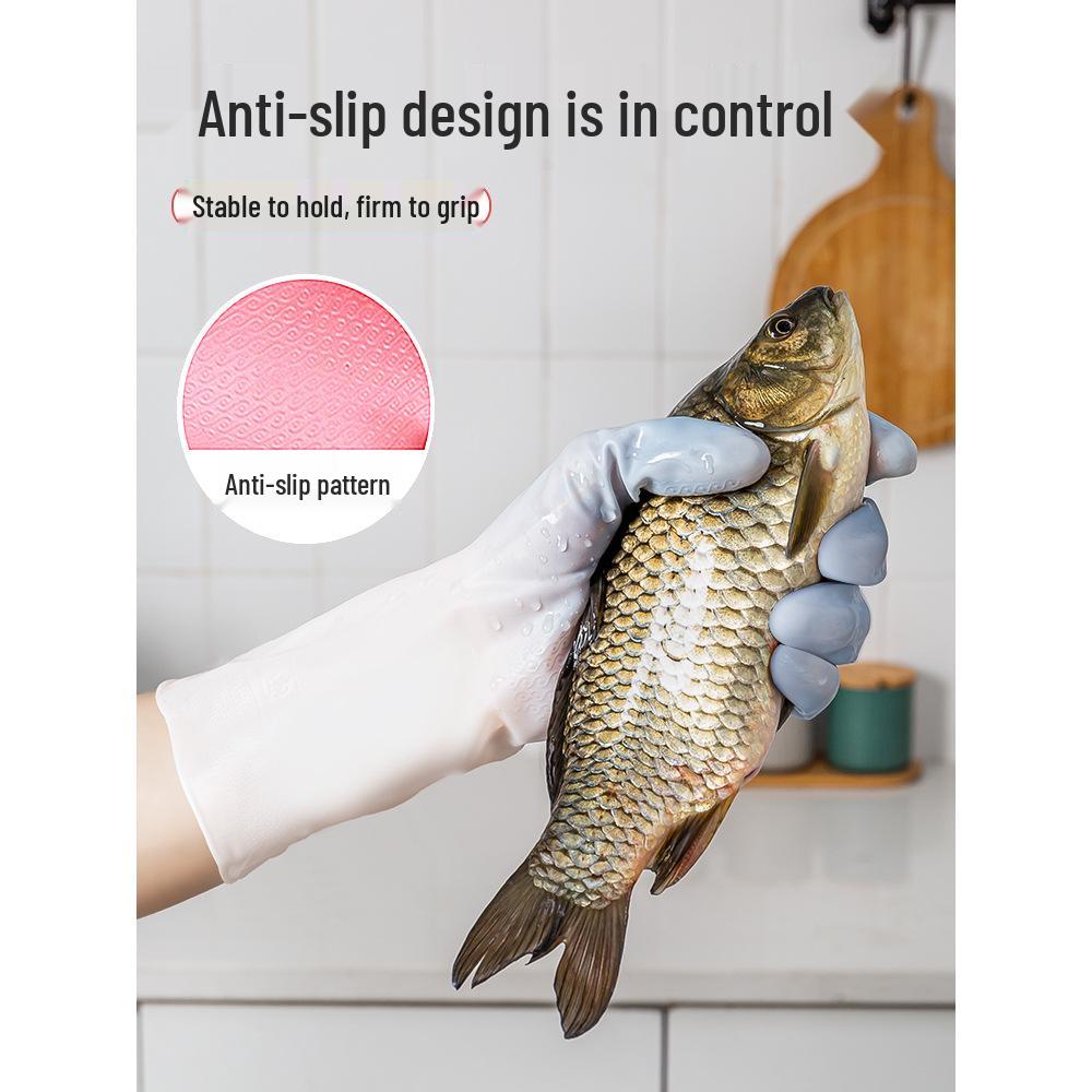 Colorful Latex Housework & Dishwashing Gloves for Household Cleaning