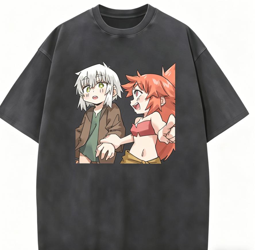 Made In Abyss Nanachi Anime Lover Washed T-shirt Year round clothing high quality personality Clothes Plus Size Unisex New Model Couples tee