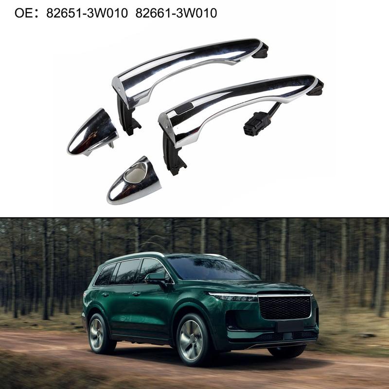 Car Door Handle Replacement Chrome Door Handle Easy To tall Plastic Material Car Exterior Repair For Kia Sportage 2.0L