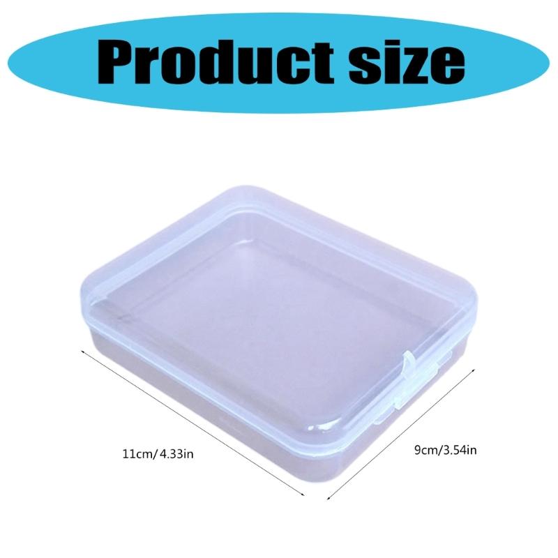 10pcs Powder Puff Boxes Transparent Makeup Sponge Holder Compact Design Storage Box For Easy Storage And Organization