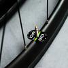 2PcsUCI Certified Bicycle Valve Sticker - Scratch Resistant, High Quality PVC Material for Road and Mountain Bike