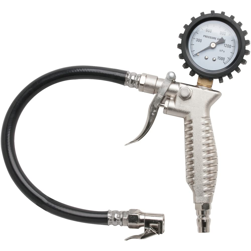 

TRUSCO Tire Gauge Gun Type 1400kPa American Valve Type THBG30B