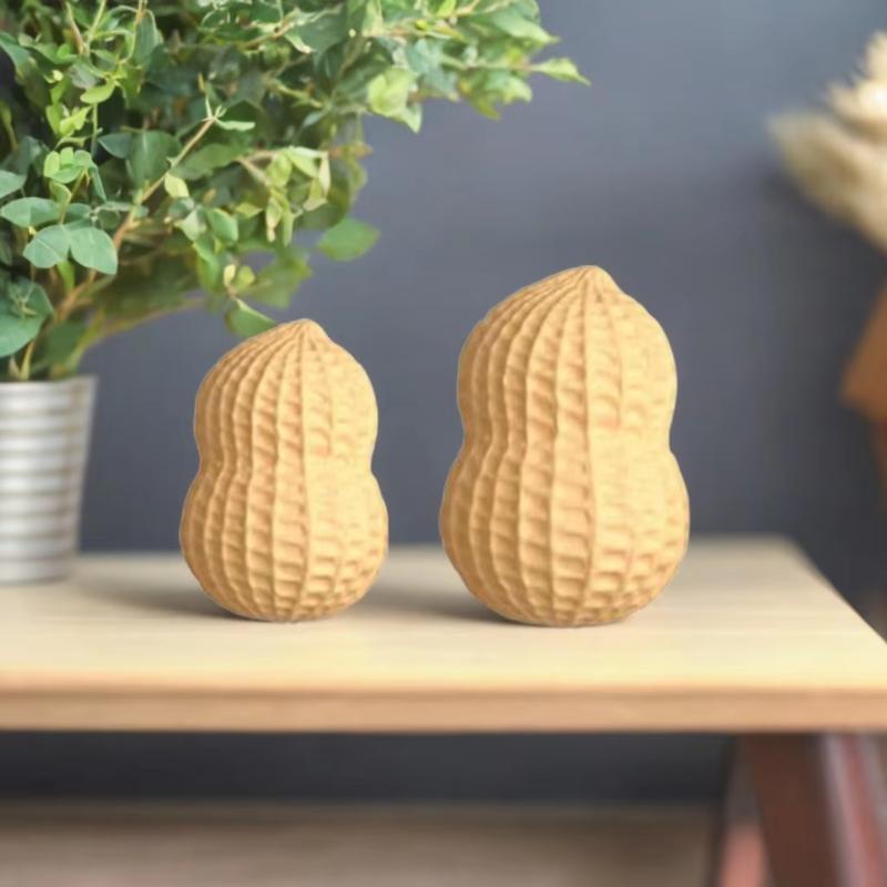 DIY Peanut Shaped Silicone Mold for Aromatherapy Gypsum And Epoxy Resin Handmade Plaster Decoration Mould