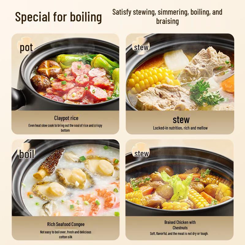 Supor Ceramic Stew Pot