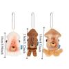 PP Cotton Squid Plush Keychain Fluffy Squid Plush Keyring Squid Plush Doll Pendant  Children