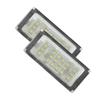 2Pcs No Error LED Number License Plate Lamp For BMW E46 2D facelift M3 facelift 2004-2006 White 12V Canbus License Plate Light