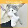 Cat Rabbit Cartoon Plush Bag Girls Cute Soft Polyester Crossbody Purse Small