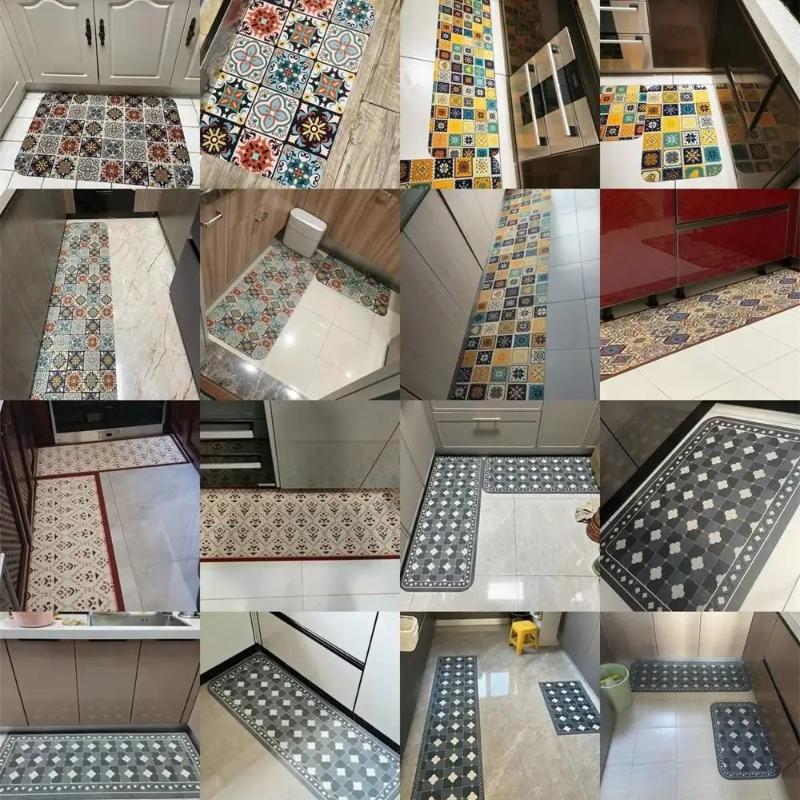 Non-slip Kitchen Carpets for Living Room Long Area Rug Kitchen Floor Mat Carpets Entrance Door Mat Home Decor Alfombra Tapis