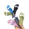 Women's Bowknot Flat Sandals: Non-slip, Wear-resistant, Soft & Elastic for Summer Beach & Casual Wear